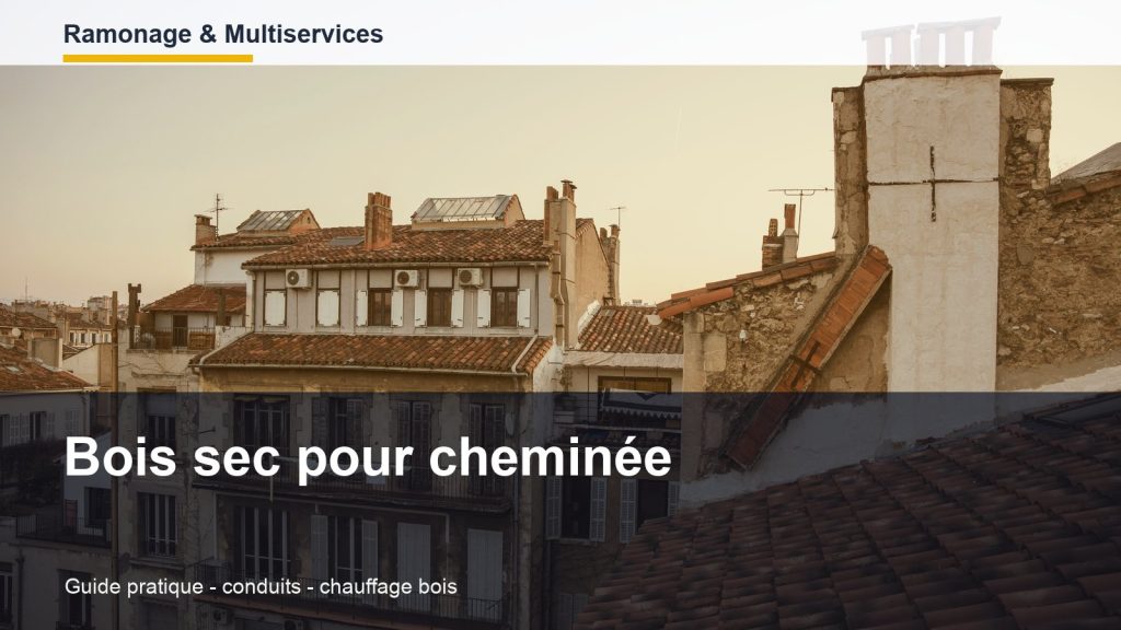 Bois sec pour cheminée