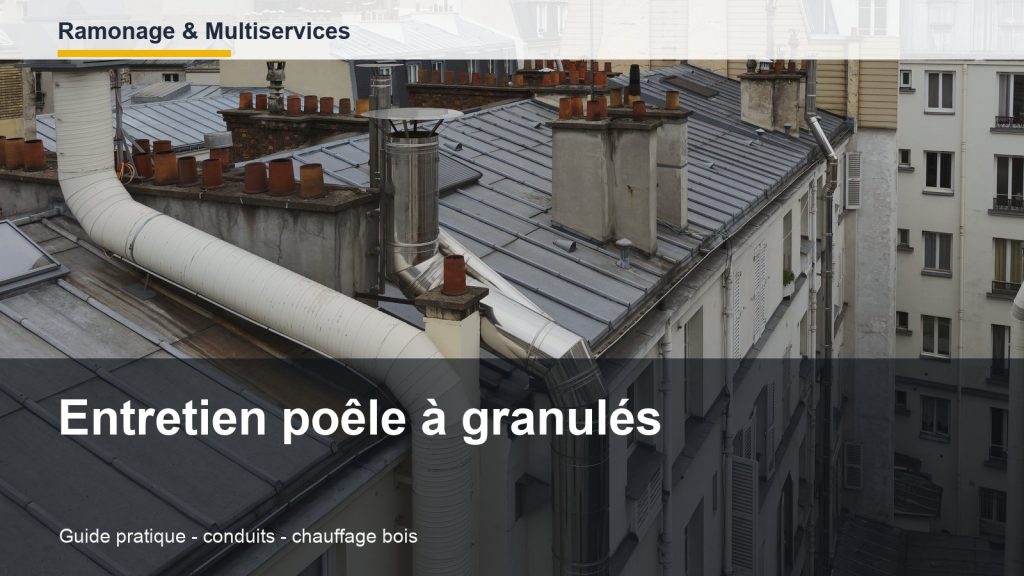 Entretien poêle à granulés