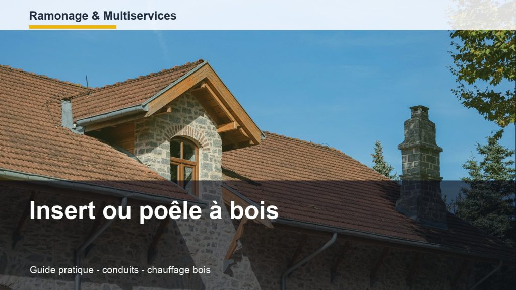 Insert ou poêle à bois