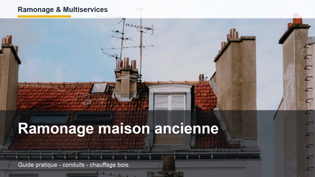 Ramonage maison ancienne